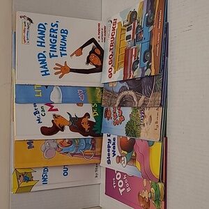 Set of 10 NEW Dr Seuss Bright and Early Books For Beginning Beginners